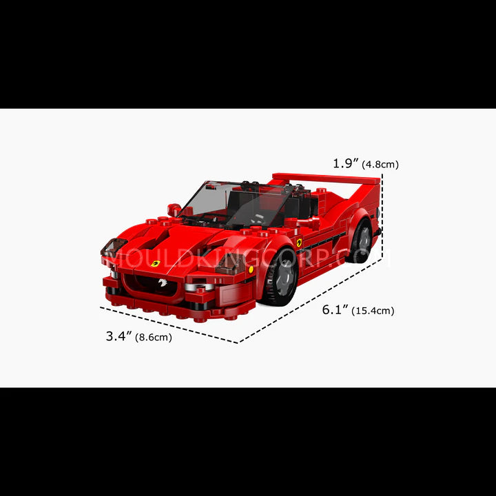 Mould King 27066 F50 Car Model Building Set | 352 Pcs