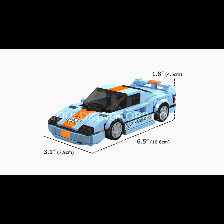 Mould King 27077 F40 LM Model Car Building Set | 435 Pieces