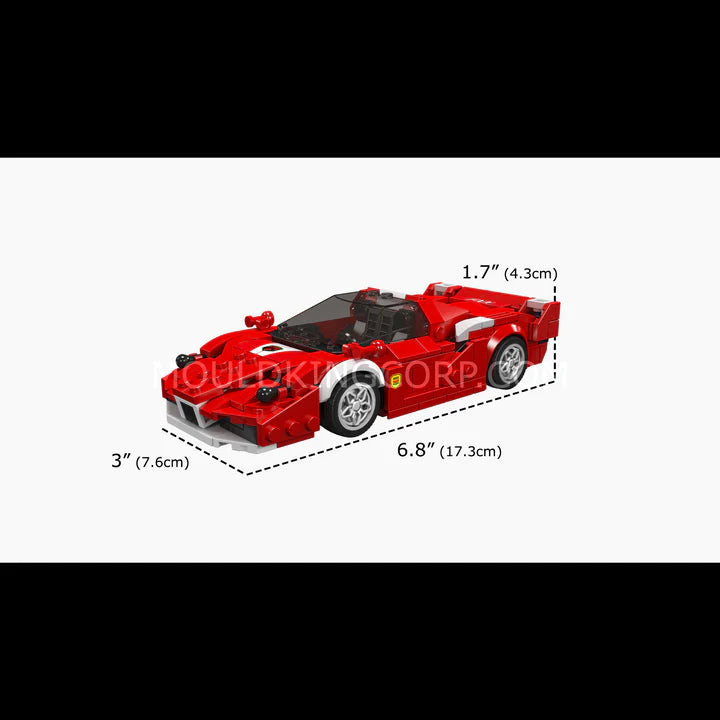 Mould King 27080 FXX Supercar Model Building Set | 433 Pieces
