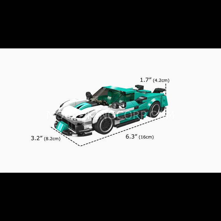 Mould King 27085 F8XX Supercar Model Building Set | 412 Pcs