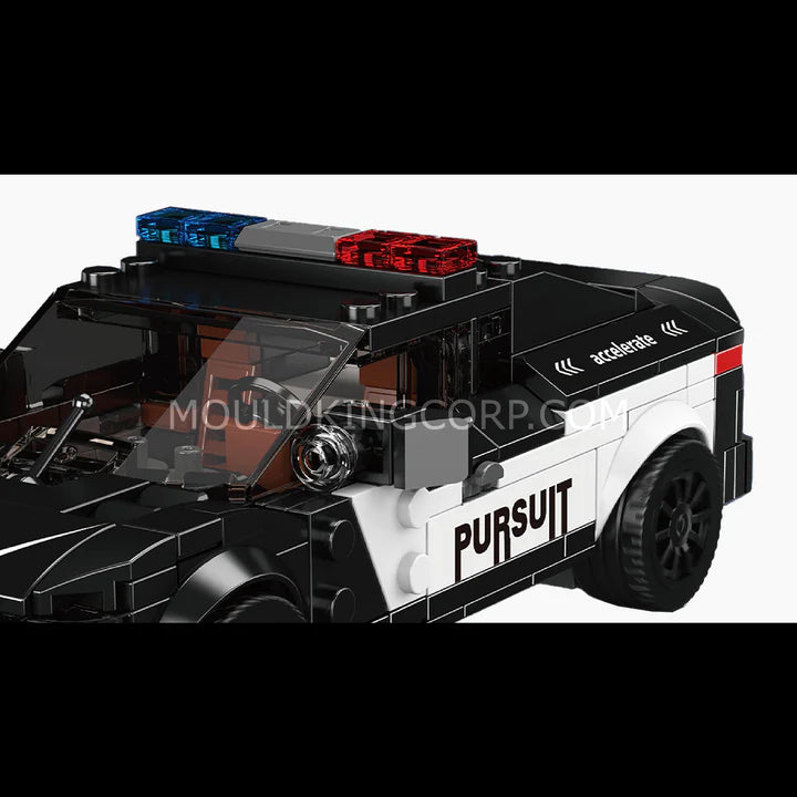 Mould King 27098 Challenger Police Car Building Set | 443 Pcs