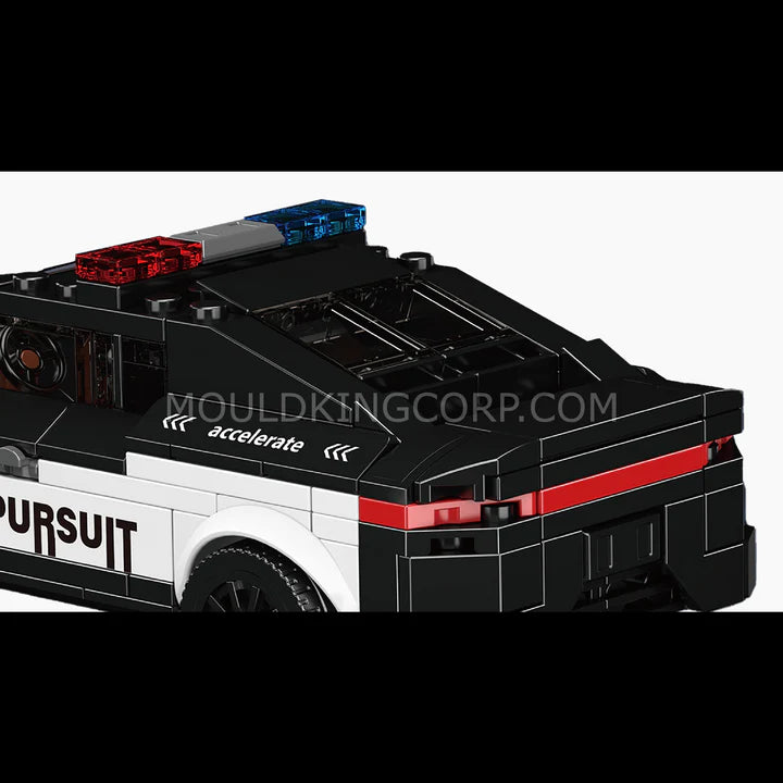 Mould King 27098 Challenger Police Car Building Set | 443 Pcs