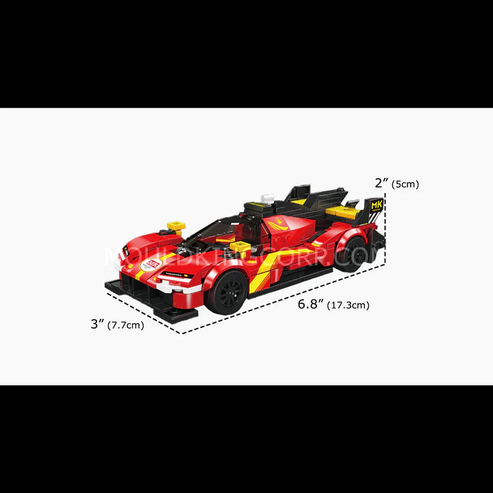 Mould King 27100 FR499P Le Mans Hypercar Building Block Set | 355 Pcs
