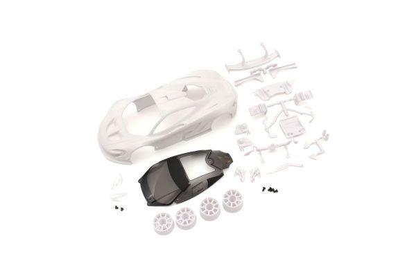MZN192 McLaren F1 GTR White body set(w/Wheel)