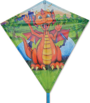 30 in. Diamond Kite - Baby Dragon