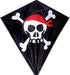 30 in. Diamond Kite - Skull & Crossbones