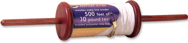 30 lb./500 ft. Kite Line/Wooden Winder