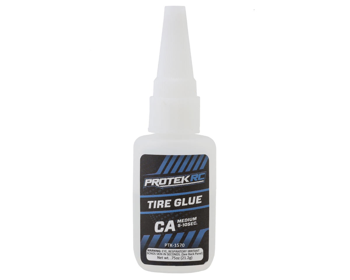 PTK-1570 ProTek RC CA Tire Glue w/Glue Tip (Medium) (0.75oz)