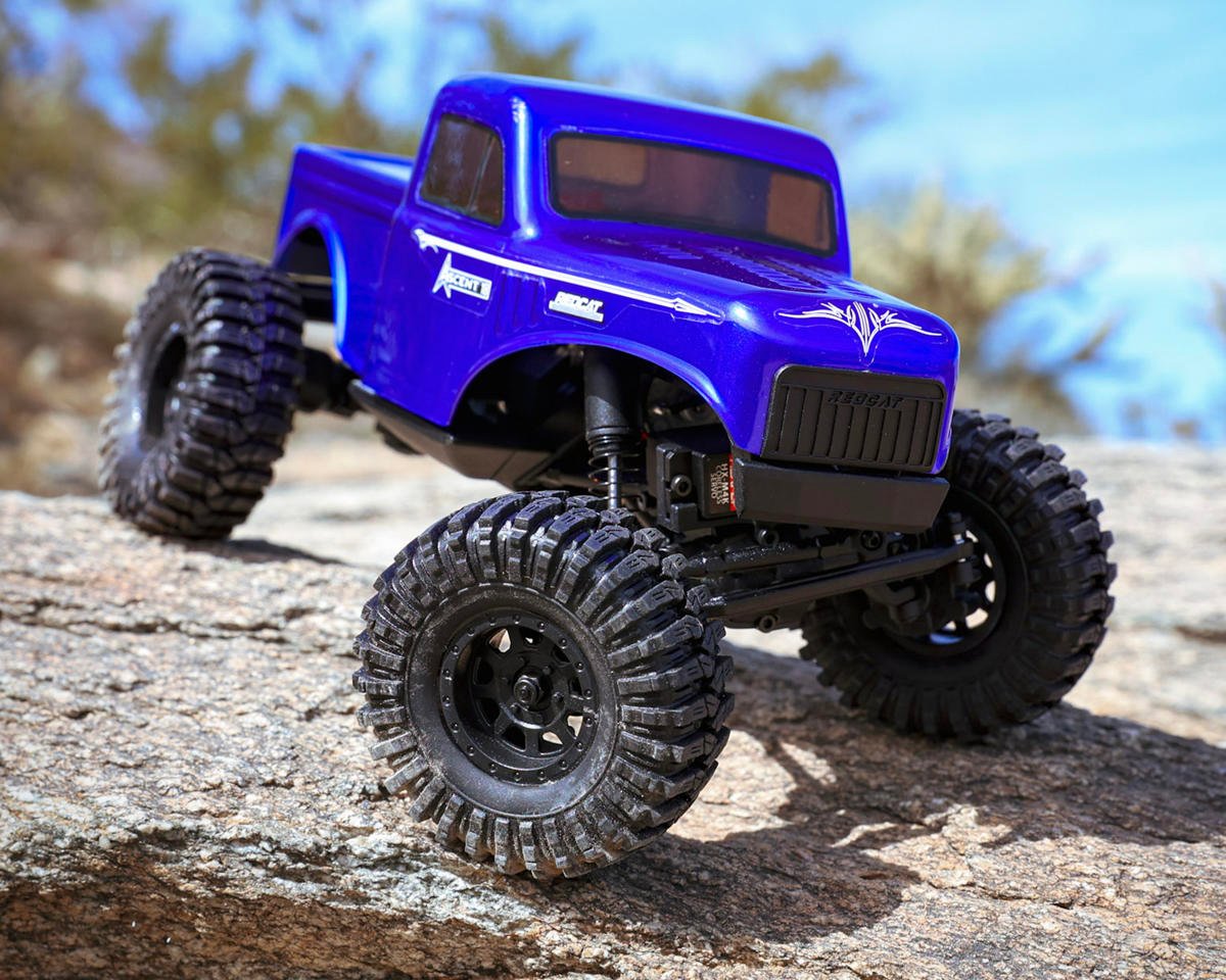 RER43481 Redcat Ascent-18 1/18 4WD RTR Brushed Rock Crawler (Blue) w/2.4GHz Radio, Battery & Charger