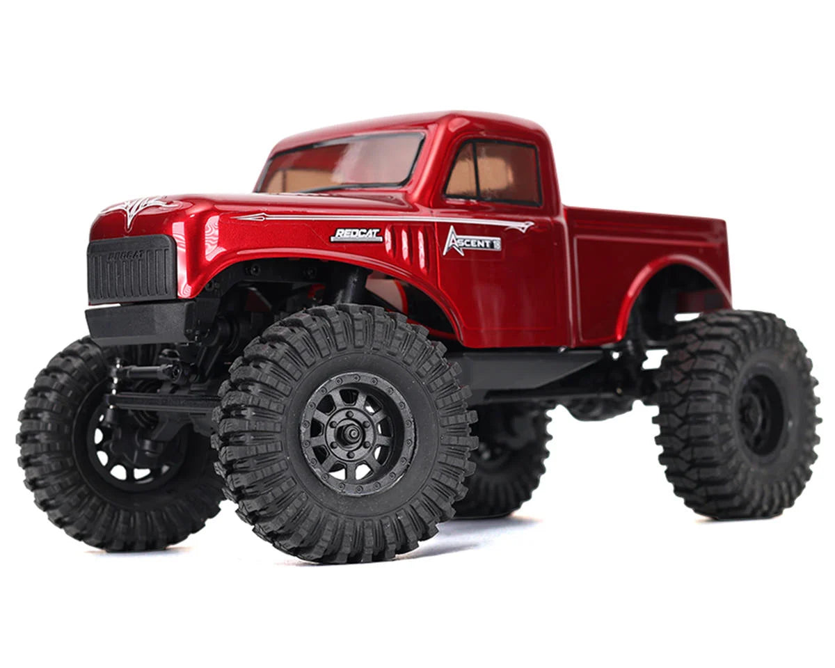 RER43481 Redcat Ascent-18 1/18 4WD RTR Brushed Rock Crawler (Blue) w/2.4GHz Radio, Battery & Charger