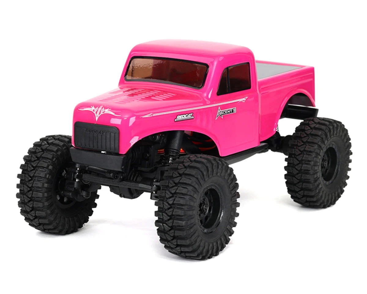RER43481 Redcat Ascent-18 1/18 4WD RTR Brushed Rock Crawler (Blue) w/2.4GHz Radio, Battery & Charger