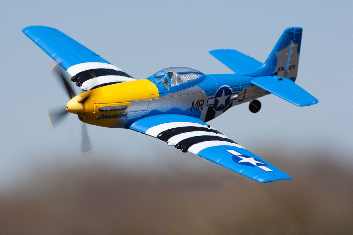 RGRA1300V2	P-51D Obsession Micro RTF Airplane with PASS (Pilot Assist Stability Software) System