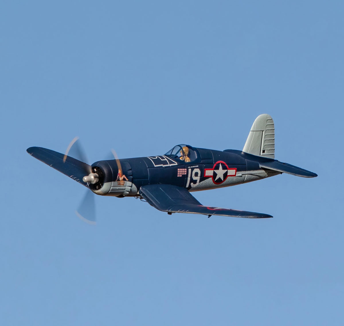 RGRA1602  F4U Corsair BL 500mm RTF  Airplane with PASS