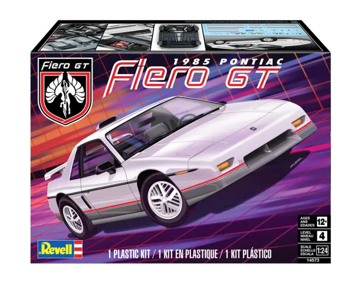 RMX14573 Revell 1/24 1985 Pontiac Fiero GT Plastic Model Kit