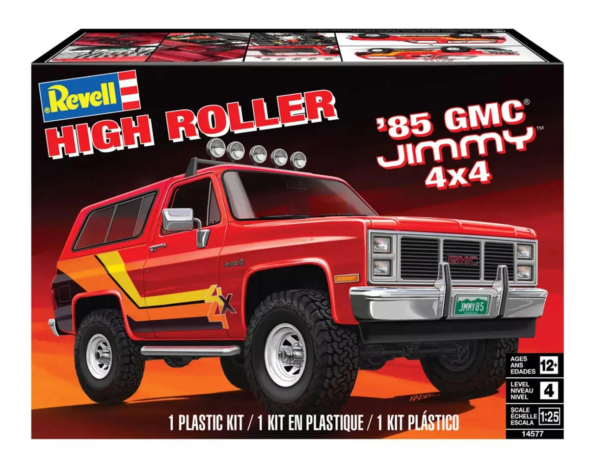 Revell 1/25 ‘85 GMC Jimmy 4x4 High Roller Plastic Model Kit