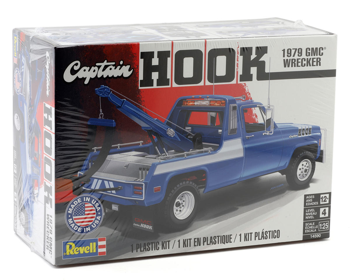 RMX14590 Revell 1/25 Captain Hook 1979 GMC Wrecker Plastic Model KitRevell 1/25 Captain Hook 1979 GMC Wrecker Plastic Model Kit