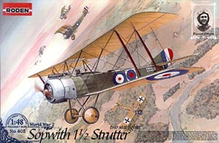 ROD-402 1/48 Sopwith 1-1/2 Strutter WWI British BiPlane Fighter