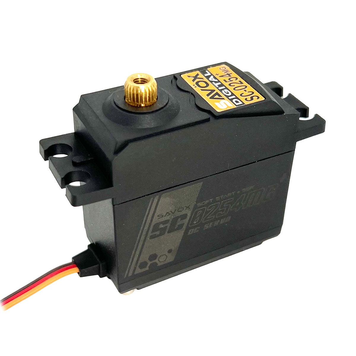 SAVSC0254MGP	Standard Digital Servo with Soft Start, 0.14sec / 100oz @ 6V