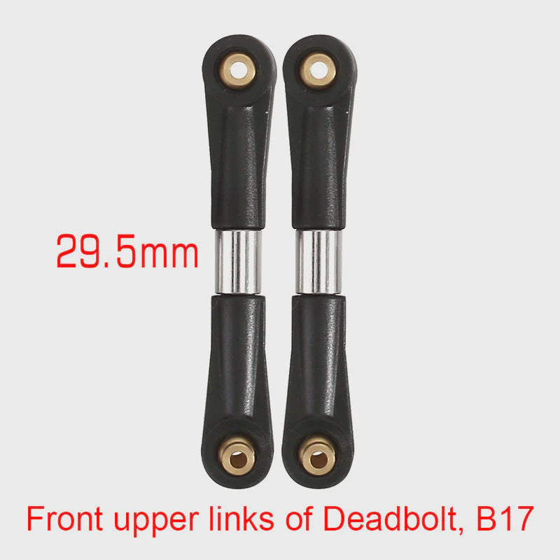 SCX24-134-39 INJORA 1 Pair Stainless Steel High Clearance Chassis Links for SCX24 Mods
