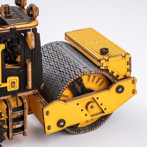 Road Roller 3D wooden puzzle