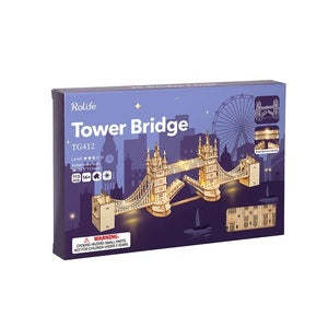 Classic 3D Wood Puzzles; Tower Bridge