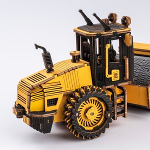 Road Roller 3D wooden puzzle