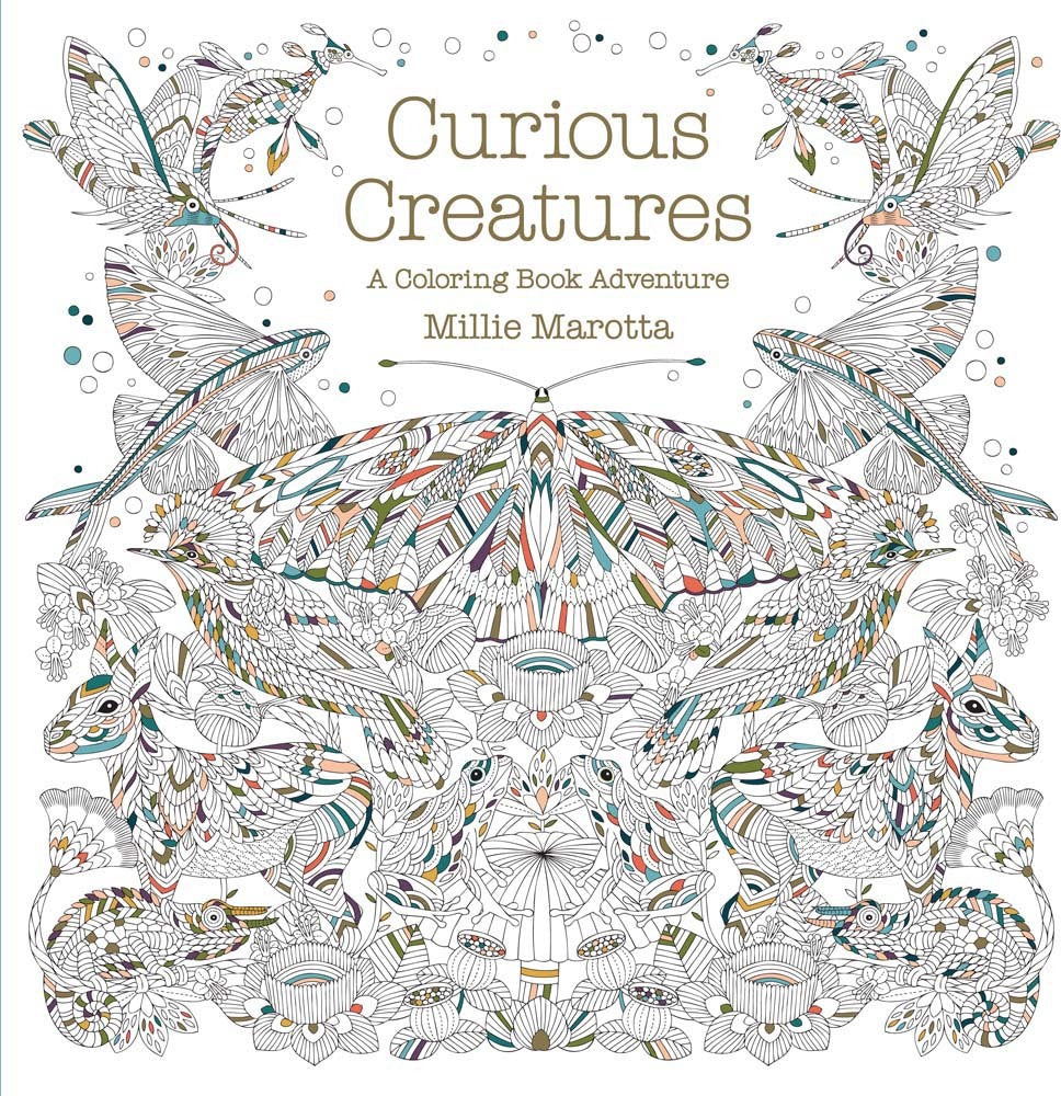 Curious Creatures: A Coloring Book Adventure