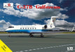 1/72 C37B Gulfstream United States of America Jet Airliner