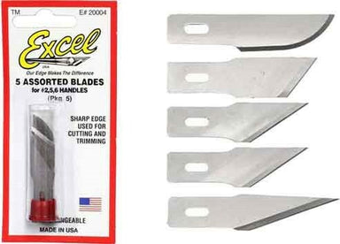 Assorted Heavy Duty Blades (5)