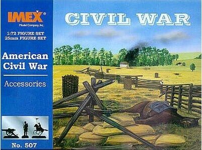1/72 Civil War Accessories Set