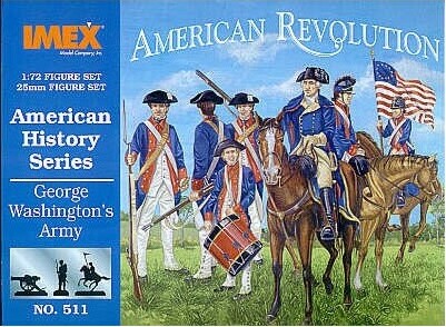 1/72 American Revolution Washington's Army (50)