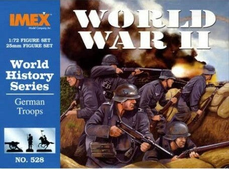 1/72 WWII German Troops (50)