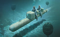 1/35 SLC Maiale Italian Attack Submarine with 2 Crew