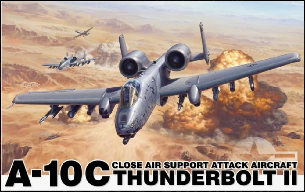 1/48 A10C Thunderbolt II Close Air Support Attack Aircraft (New Tool)
