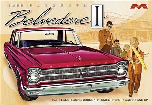 1/25 1965 Plymouth Belvedere Car
