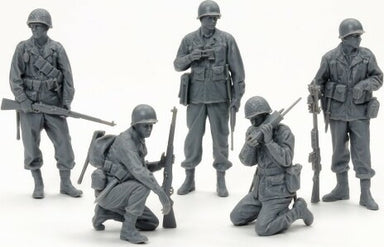 1/35 WWII US Infantry Scout Soldiers (5)
