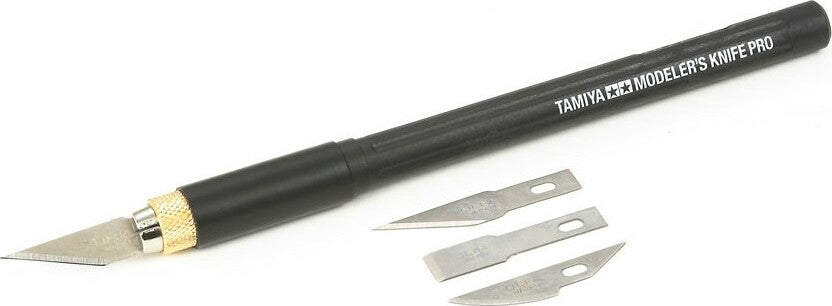Modeler's Knife Pro with 6 Blades Straight, Curved and Chisel