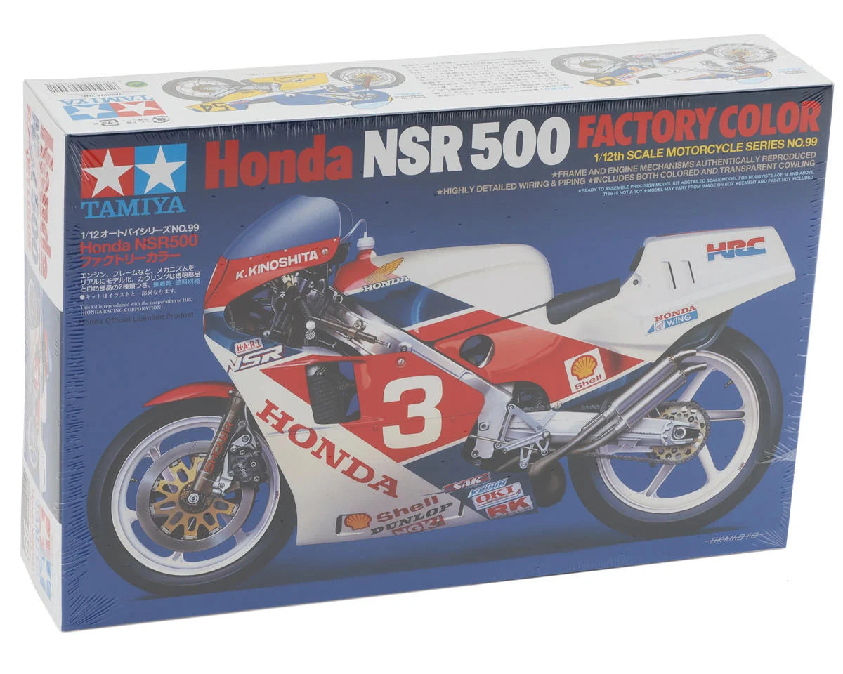 TAM14099 1/12 Honda NSR 500 Motorcycle Model Kit