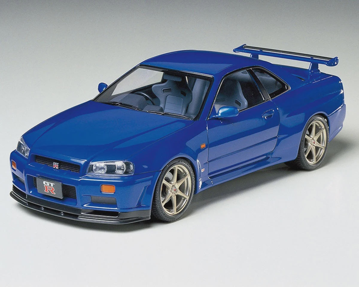 TAM24210 1/24 Nissan Skyline GT-R V-spec (R34) Plastic Model Kit