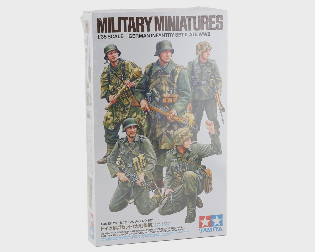 Tamiya 1/35 German Infantry (Late WWII) Model Kit