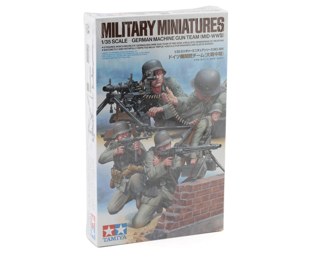 TAM35386 1/35 German Mid-WWII Machine Gun Team Model Kit
