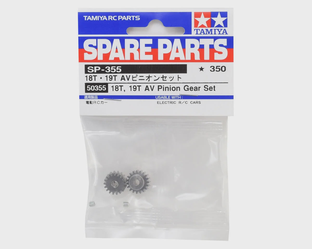 50355 AV Pinion Gear Set 18T/19T 48