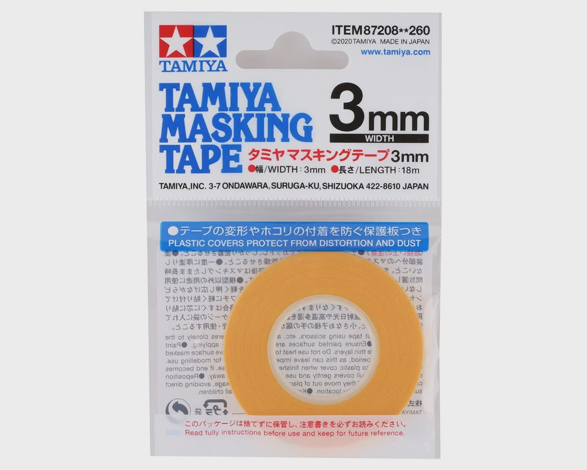 87208	Masking Tape 3mm