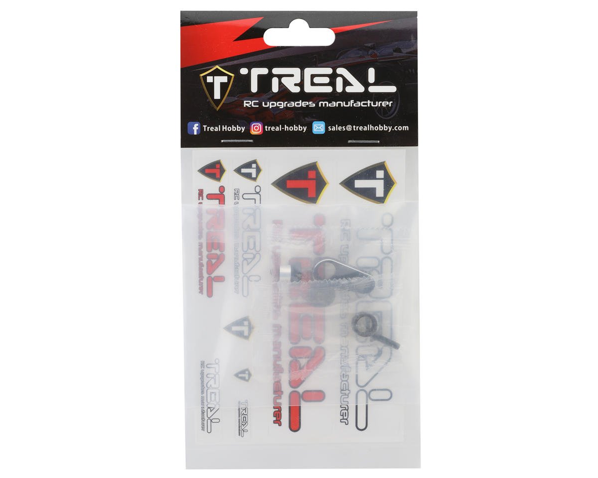 X0038GQI9L Treal Aluminum 7075 Servo Saver Set Servo Horn 25T for Axial SCX10 III
