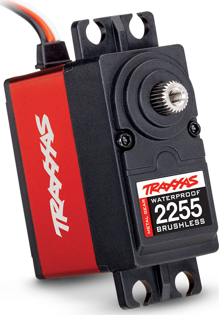 Servo, digital high-torque 400 brushless, metal gear (ball bearing), waterproof