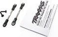 Turnbuckles, camber link, 47mm (67mm center to center) (front) (assembled with rod ends and hollow balls) (1 left, 1 right)