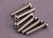 Screws, 3x15mm roundhead machine (6)