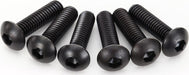 Screws, 4x15mm button-head machine (hex drive) (6)