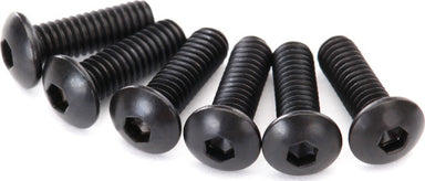 Screws, 2.5x8mm button-head machine (hex drive) (6)