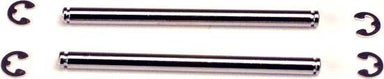 Suspension pins, 48mm (2) w/ E-clips